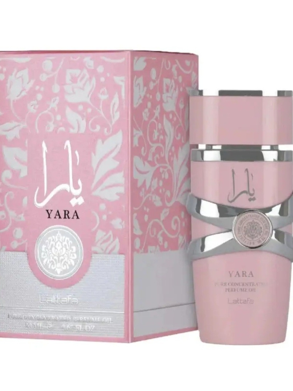 Yara Pink Concentrated Perfume Oil – Elegant Women's Fragrance